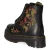 Schnürboots SINCL.FLORAL - black
