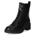 Schnürstiefeletten - black