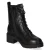 Schnürstiefeletten - black