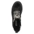 Schnürstiefeletten - black flower velvet