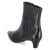 Ankle Boots - croco black
