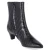 Ankle Boots - croco black