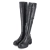 Overkneestiefel - black