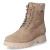 Winterschnürstiefeletten - taupe