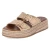 Espadrille-Pantoletten - LIGHT GOLD