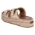 Espadrille-Pantoletten - LIGHT GOLD