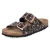 Pantoletten - BLACK/LEOPARD