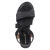 Espadrille-Sandalen - black