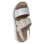 Sandalen - beige-gold/perle