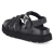 Plateau-Sandalen - black