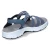 Sandalen - royal/jeans-weiss