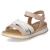 Sandalen - newrose/silb/weiss