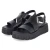 Plateau-Sandalen - black