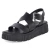 Plateau-Sandalen - black