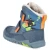 Snowboots TRACE - blau/orange