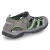 Outdoorsandalen - dkgrey-grey-lime