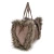 Wende-Shopper - taupe