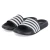 Badepantoletten - Black - White