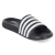 Badepantoletten - Black - White