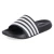 Badepantoletten - Black - White