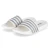 Badepantoletten - White - Silver