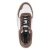 Low Sneaker - white - darkbrown
