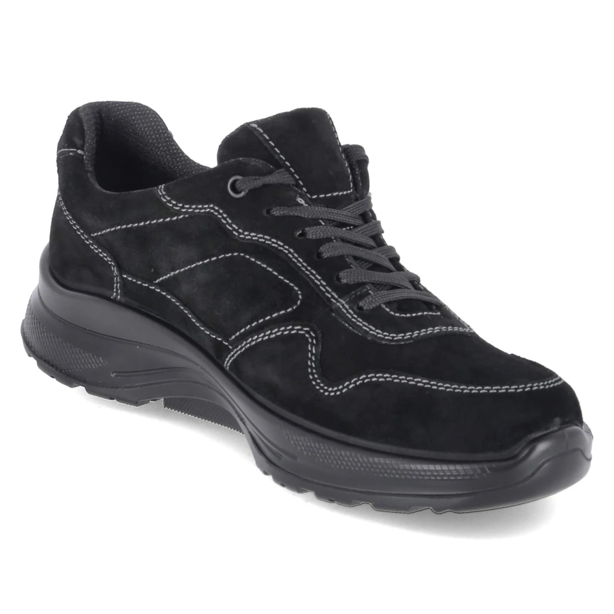 Halbschuhe - schwarz