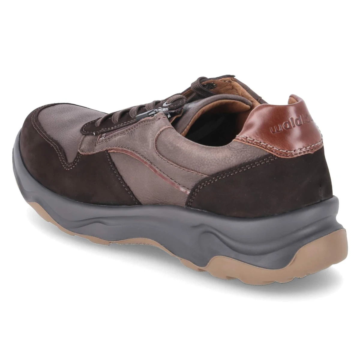 Halbschuhe H-MAX - NUBA MORO COGNAC