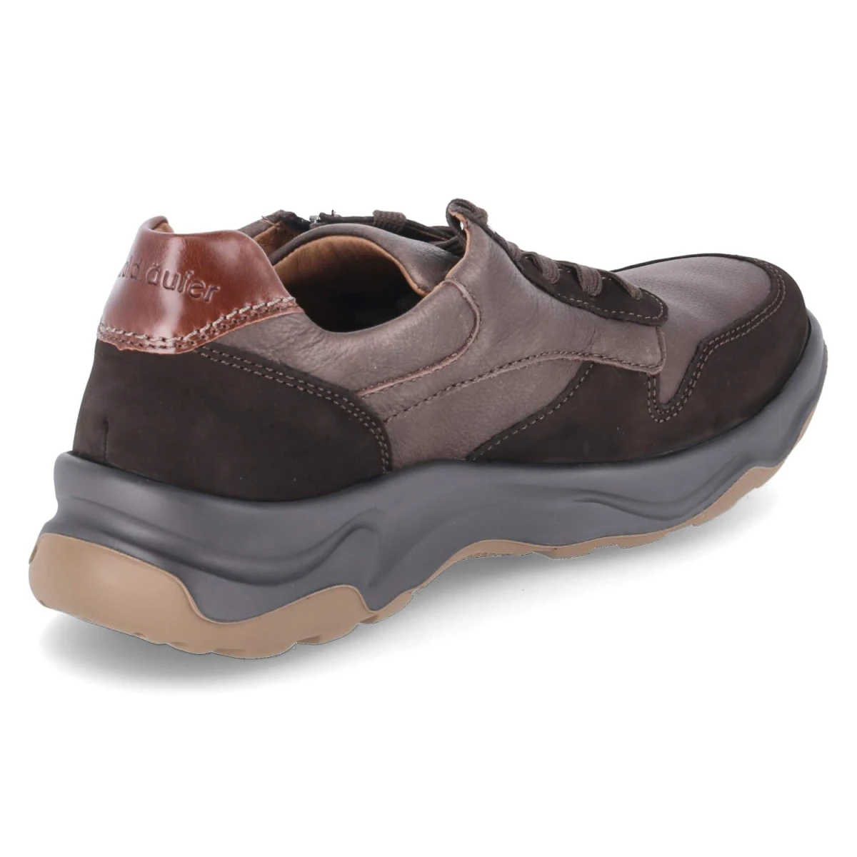 Halbschuhe H-MAX - NUBA MORO COGNAC