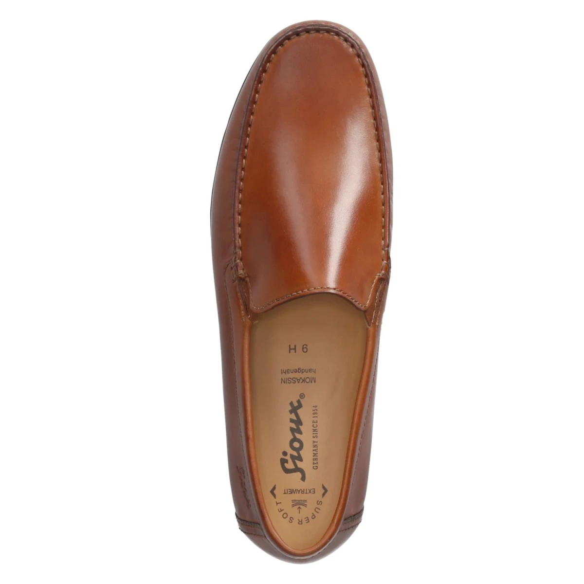 Mokkasins GION - cognac