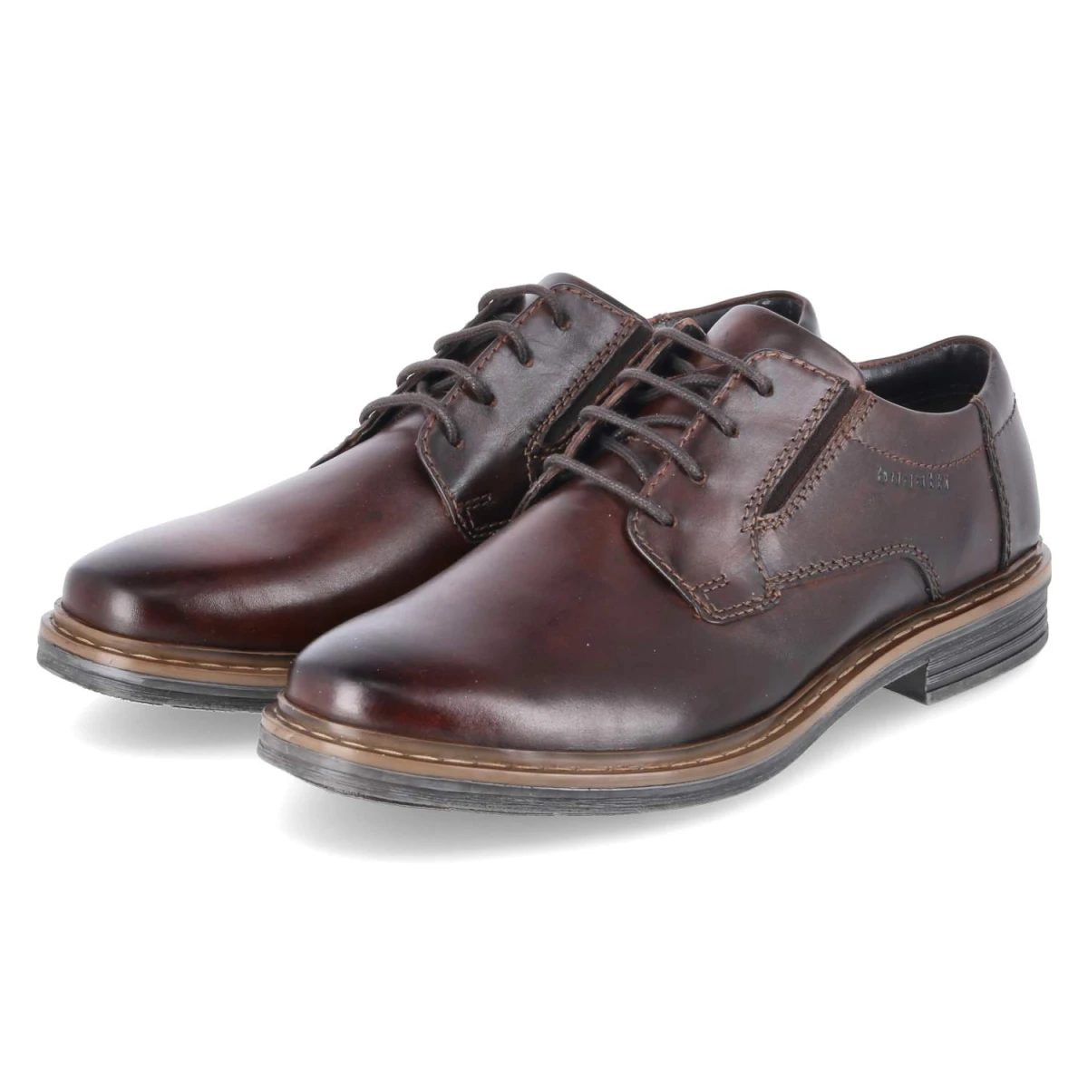 Halbschuhe - cognac / dark brown