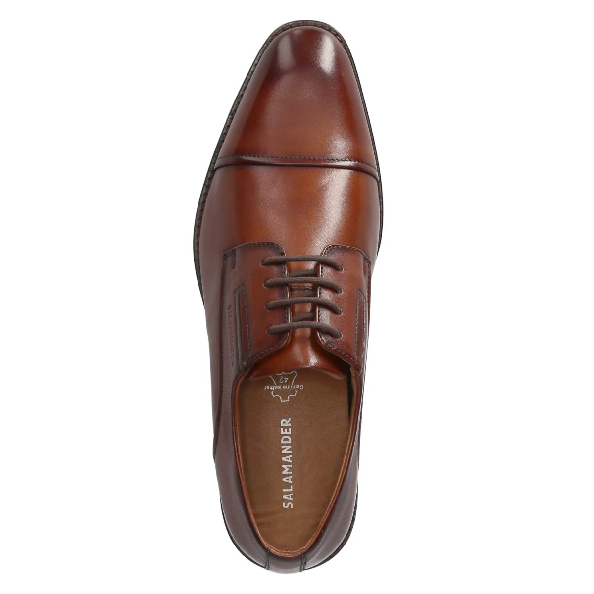 Halbschuhe - cognac