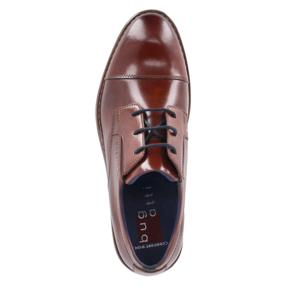 Halbschuhe - cognac