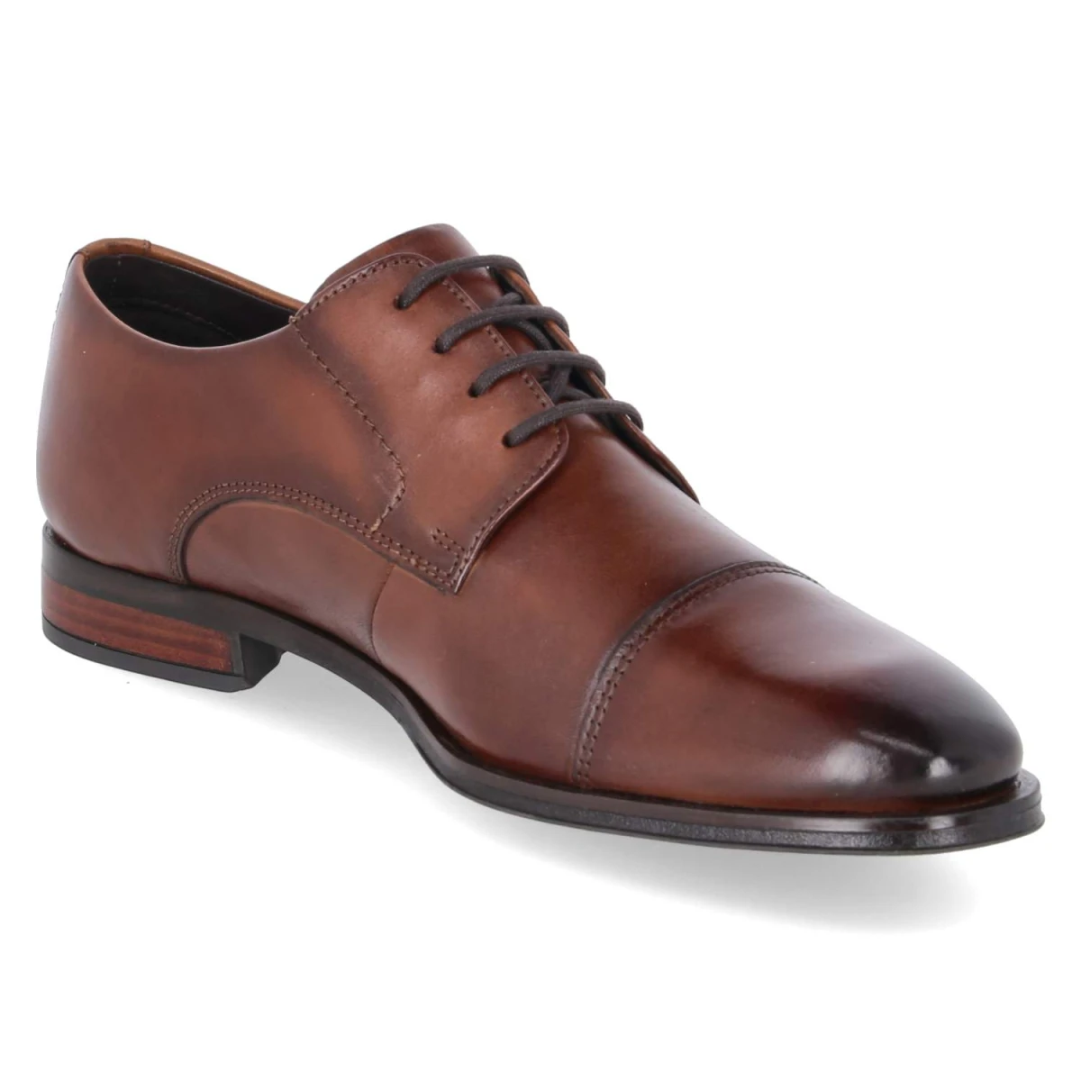 Halbschuhe - cognac