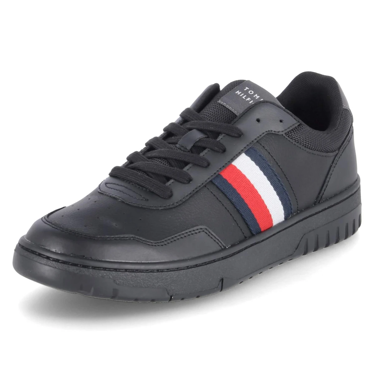 Low Sneaker TH BASKET CORE LIT - black