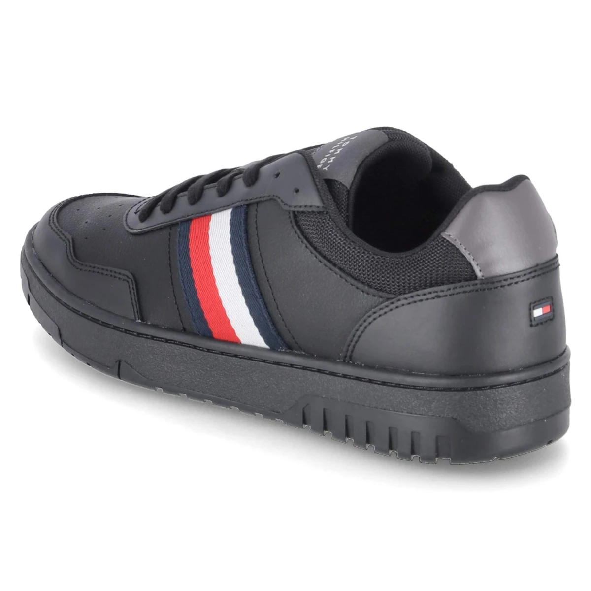 Low Sneaker TH BASKET CORE LIT - black