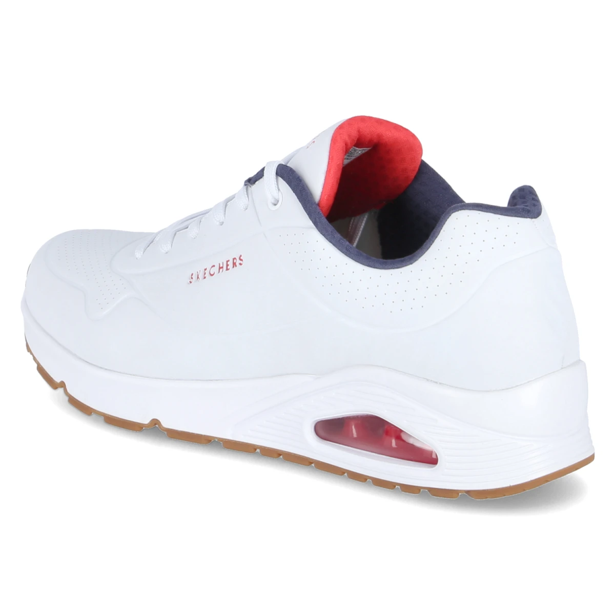 Low Sneaker STAND ON AIR - WHITE/NAVY/RED