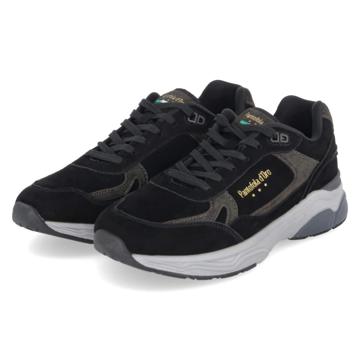 Low Sneaker GRAN RENO - black/brown