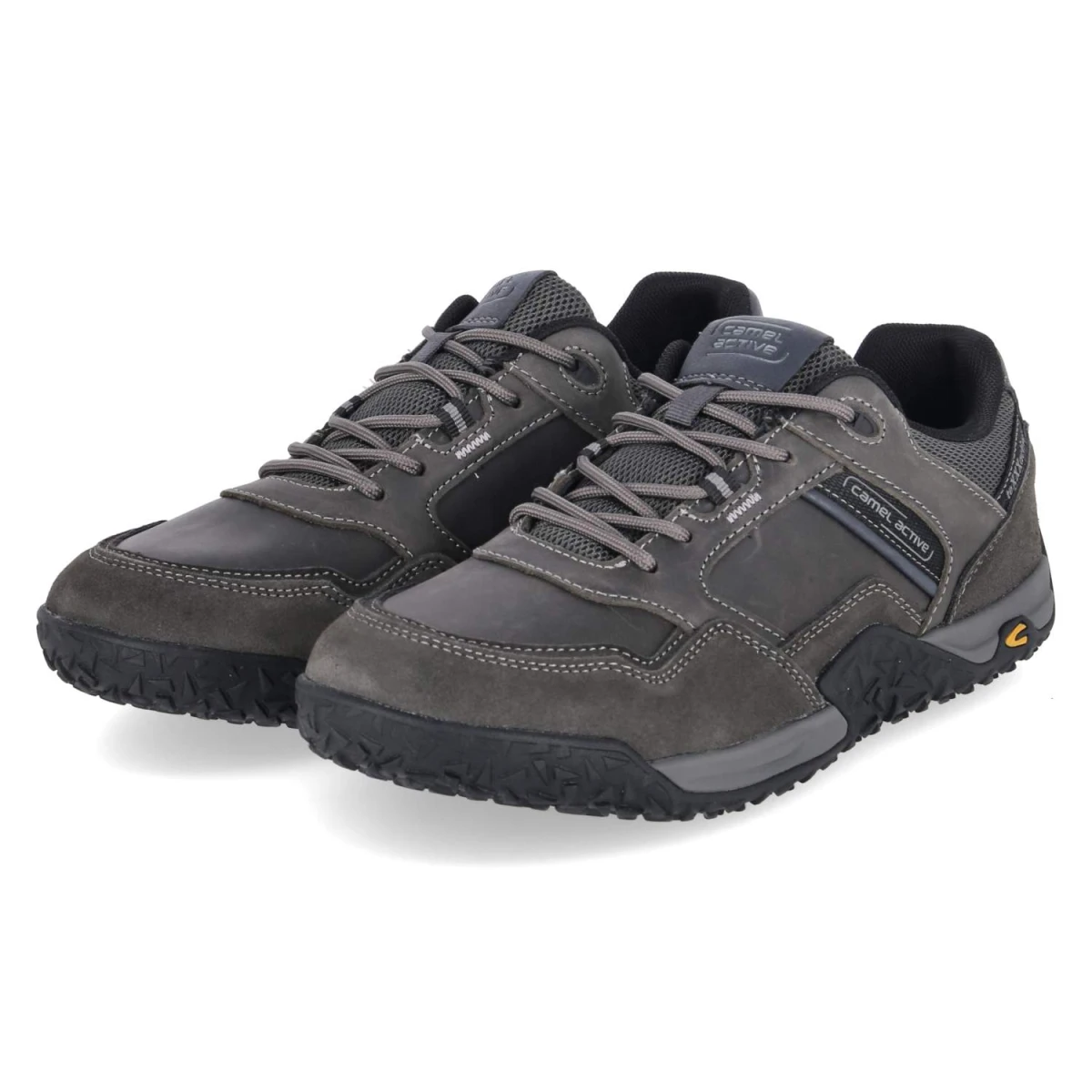 Outdoorsneaker CROSS - asphalt/blau