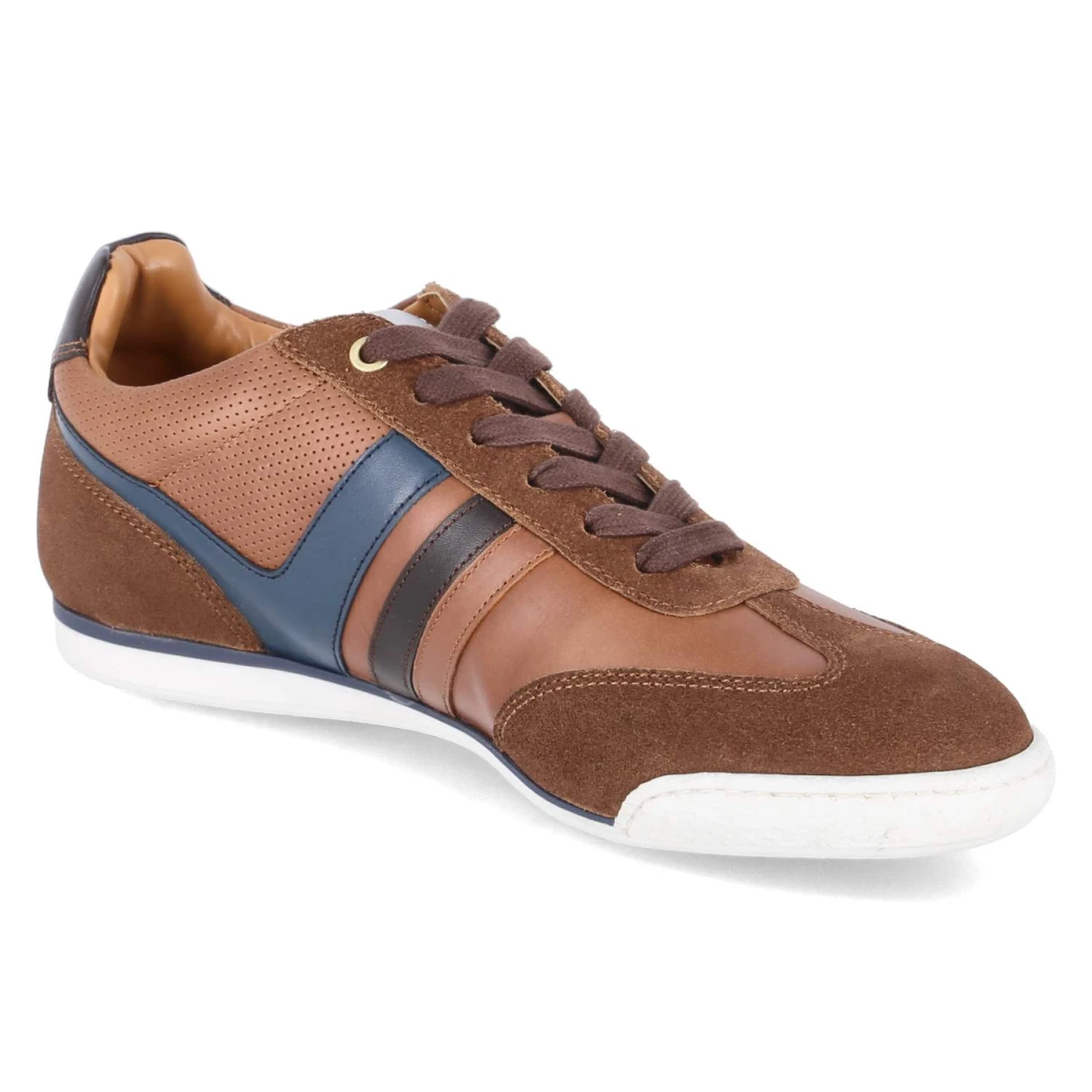 Low Sneaker VASTO - cognac/navy