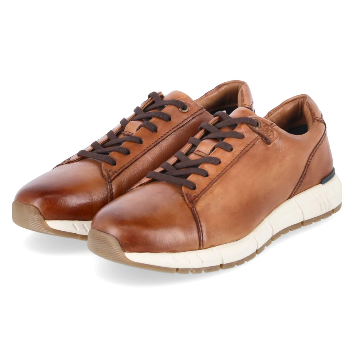 Halbschuhe - cognac