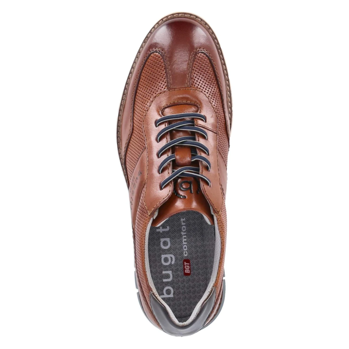 Halbschuhe - cognac