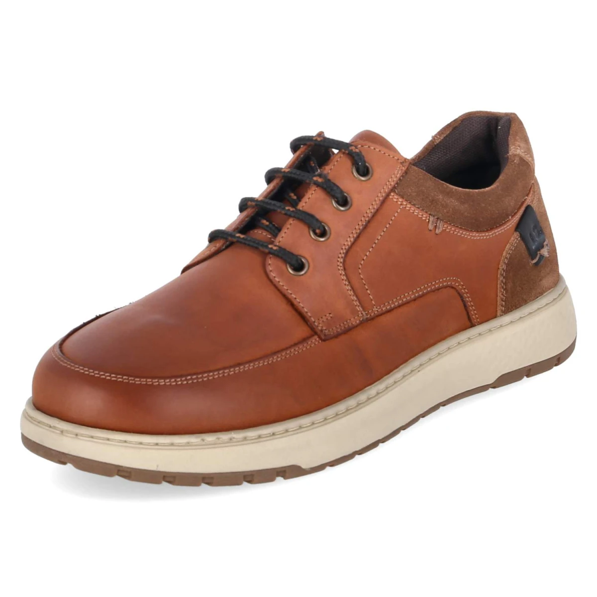 Halbschuhe CLAYTON 01 - cognac