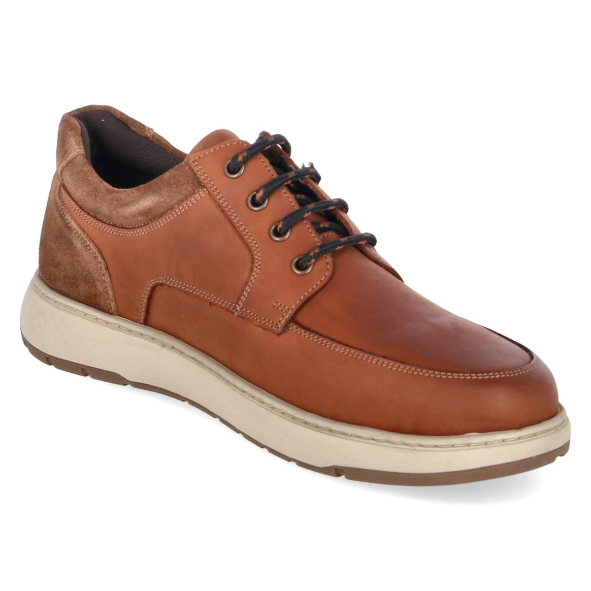 Halbschuhe CLAYTON 01 - cognac