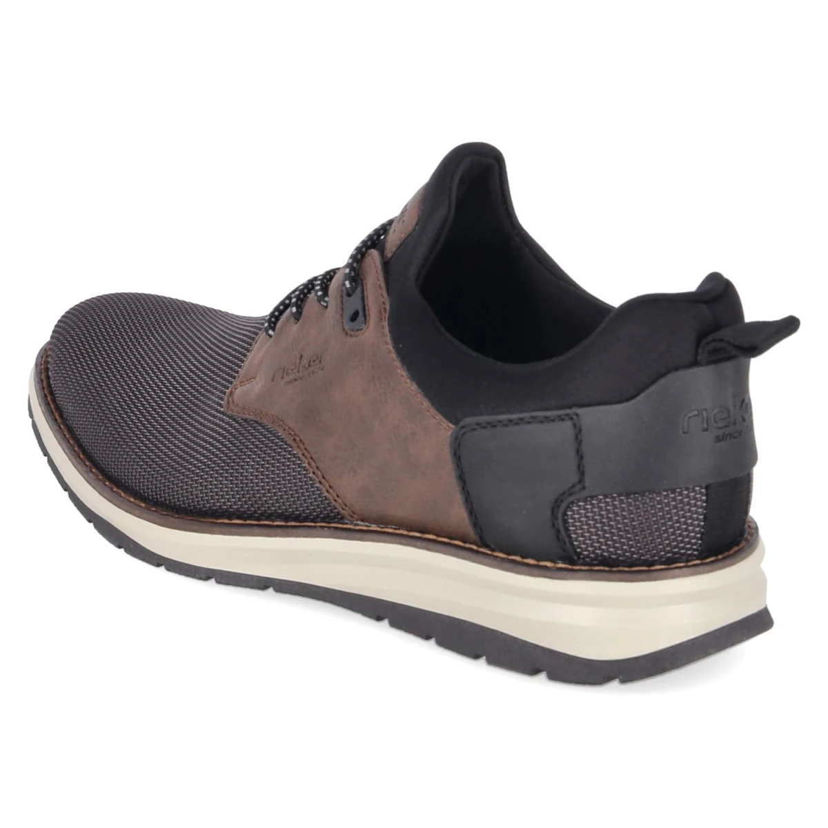 Halbschuhe - braun kombi