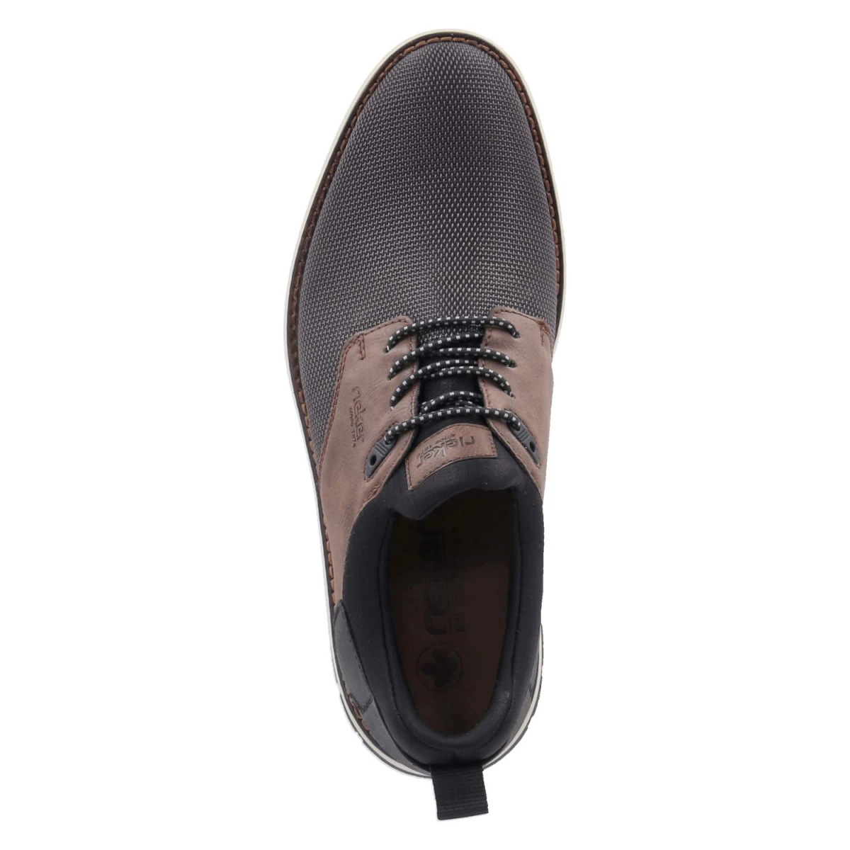 Halbschuhe - braun kombi