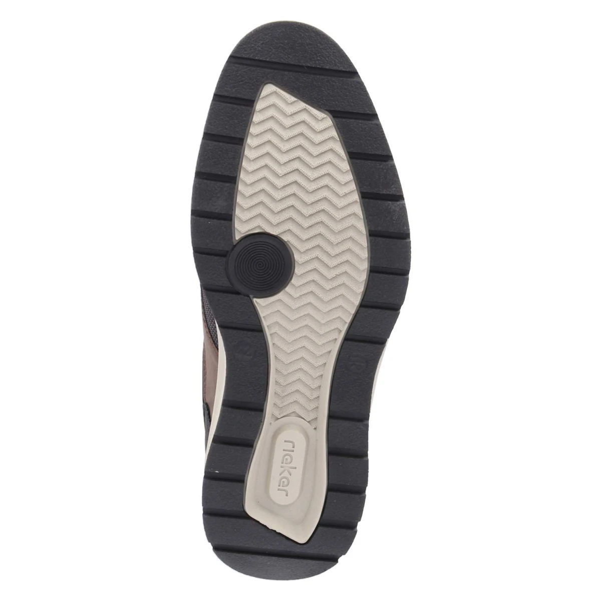 Halbschuhe - braun kombi