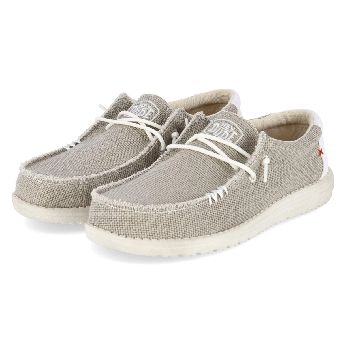 Mokassins WALLY BRAIDED - off white