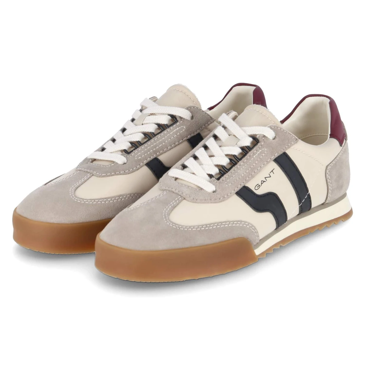 Low Sneaker BAYLLE - cold beige/black