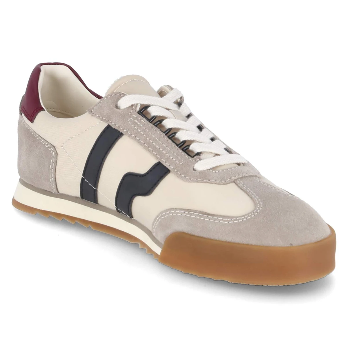Low Sneaker BAYLLE - cold beige/black